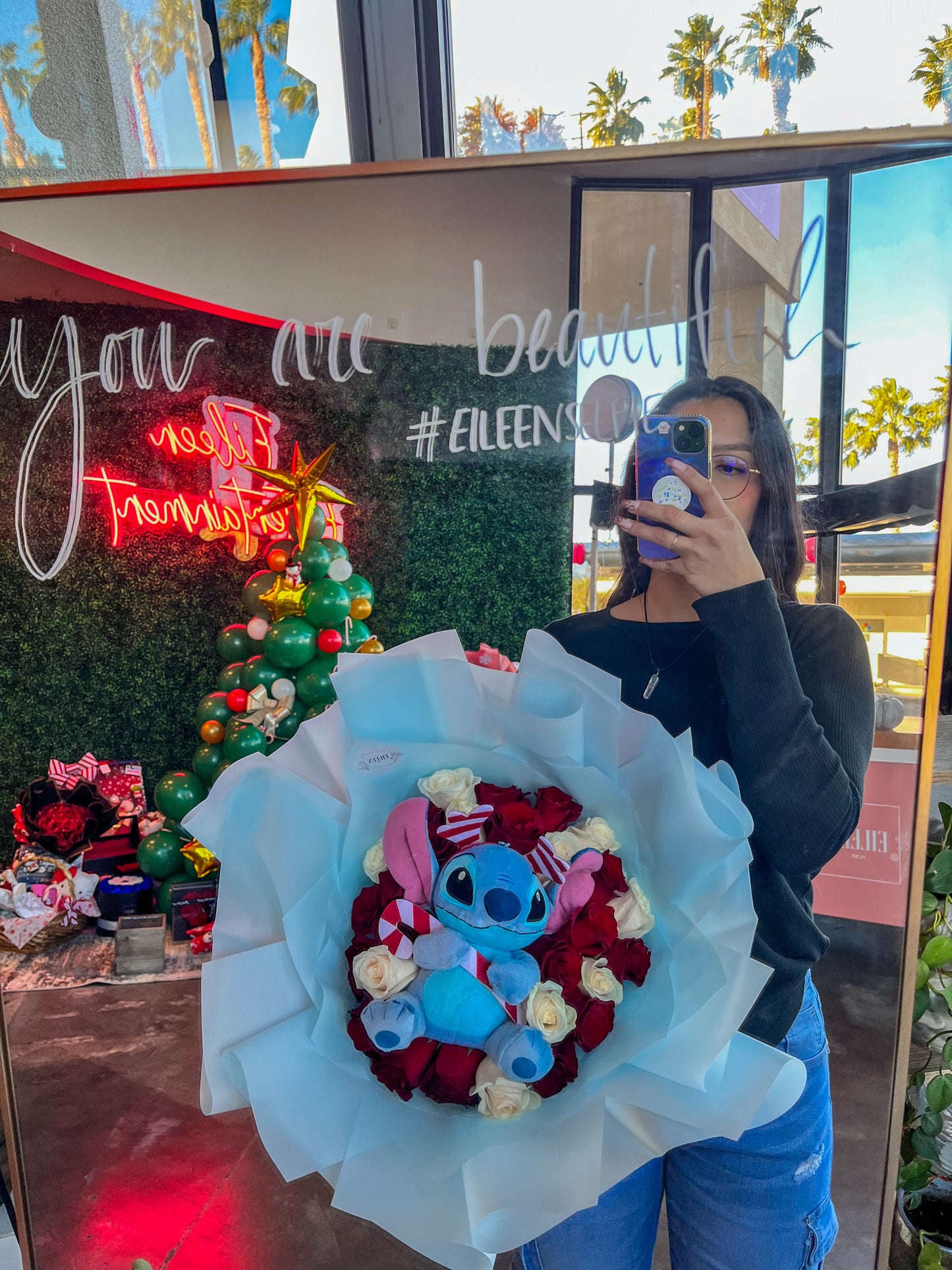 Christmas Stitch Bouquet