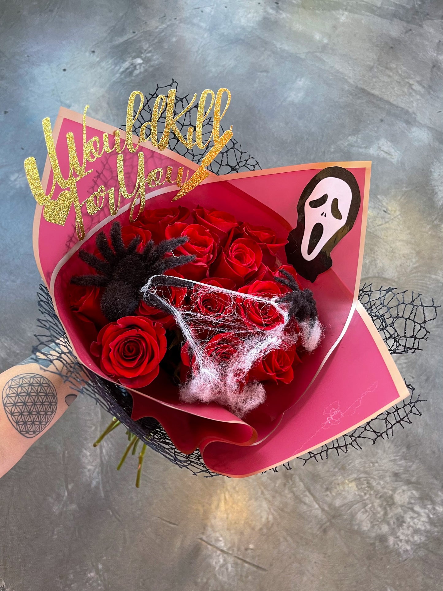 Kill for you bouquet