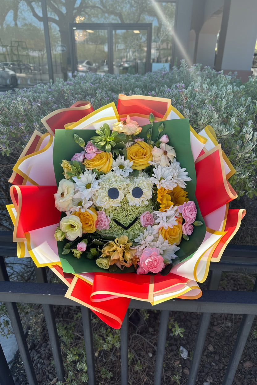 Custom Keroppi Bouquet