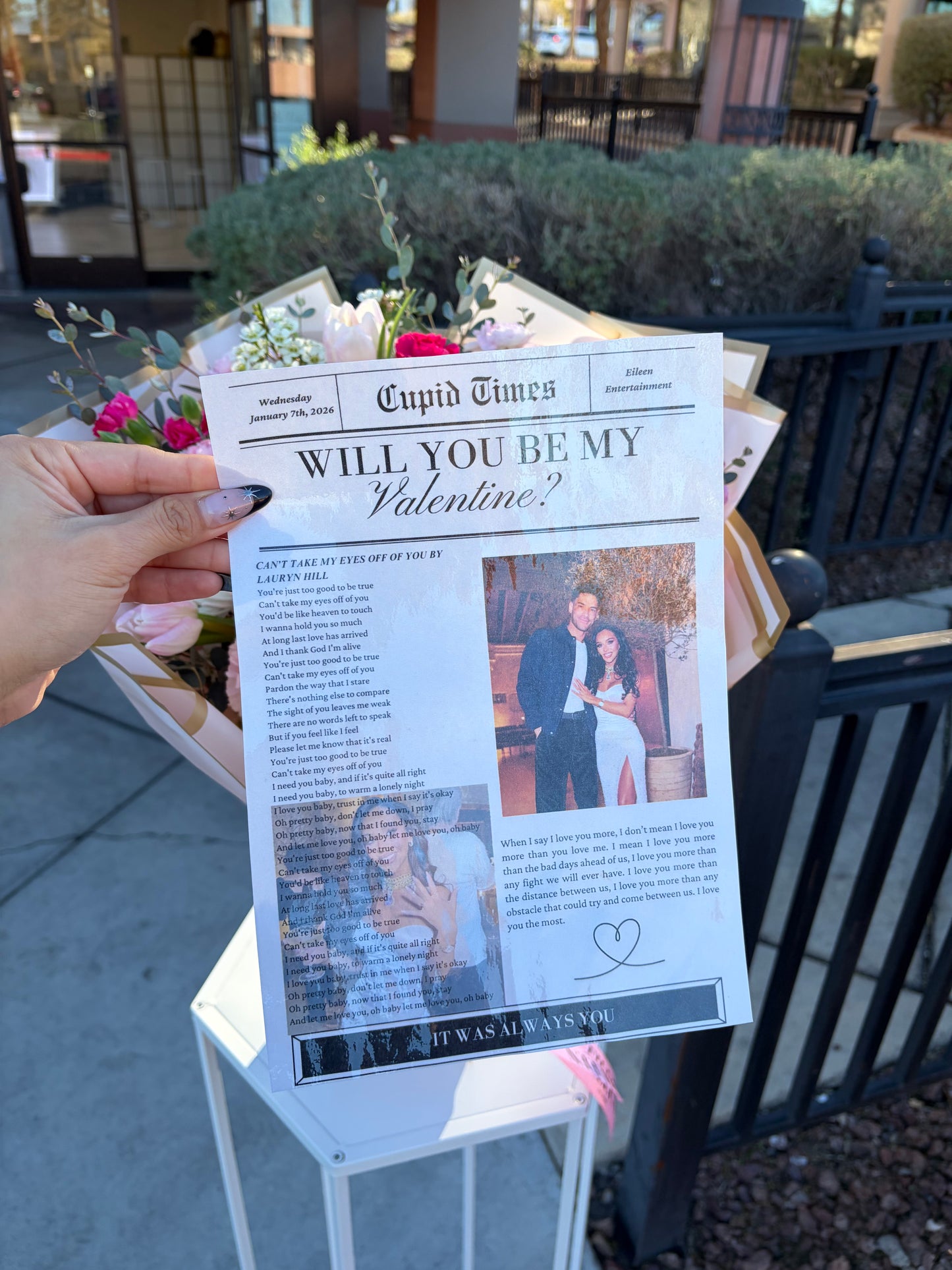 Cupid Times (add on - no flowers included)