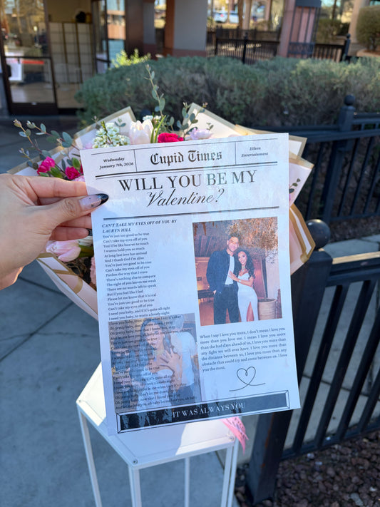 Cupid Times (add on - no flowers included)