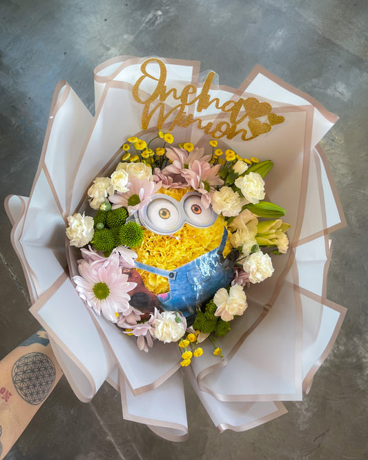 One In A Minion Bouquet